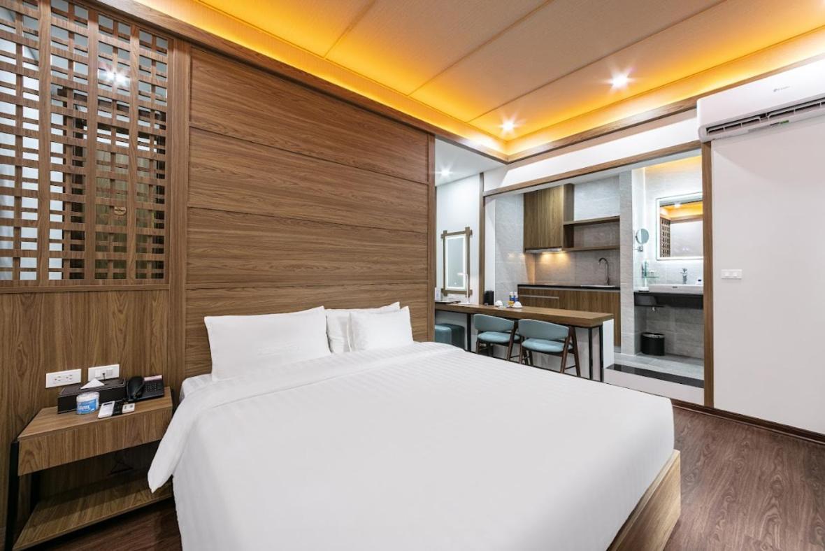 A25 Hotel - 21 Nghia Tan Hanoi Exterior foto
